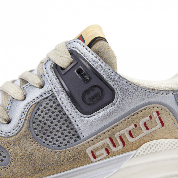 Giày Gucci Wmns Ultrapace 'Silver Metallic' 592882-HQK20-8166 - Ảnh 3