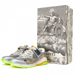 Alternative view of Giày Gucci Wmns Ultrapace 'Silver Metallic' 592882-HQK20-8166