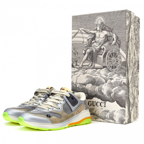 Giày Gucci Wmns Ultrapace 'Silver Metallic' 592882-HQK20-8166 - Ảnh 2