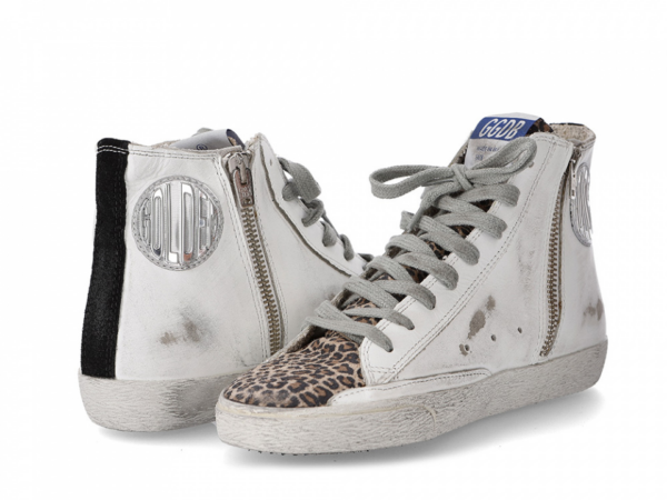 Giày Golden Goose Francy White Glitter GWF00113-F000255-10258 - Ảnh 5