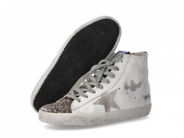 Giày Golden Goose Francy White Glitter GWF00113-F000255-10258 - Ảnh 4