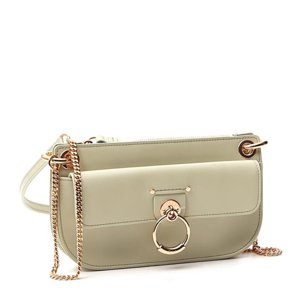 Túi Chloe Borsa Tess Mini In Green CHC20AP044A3738A - Ảnh 3