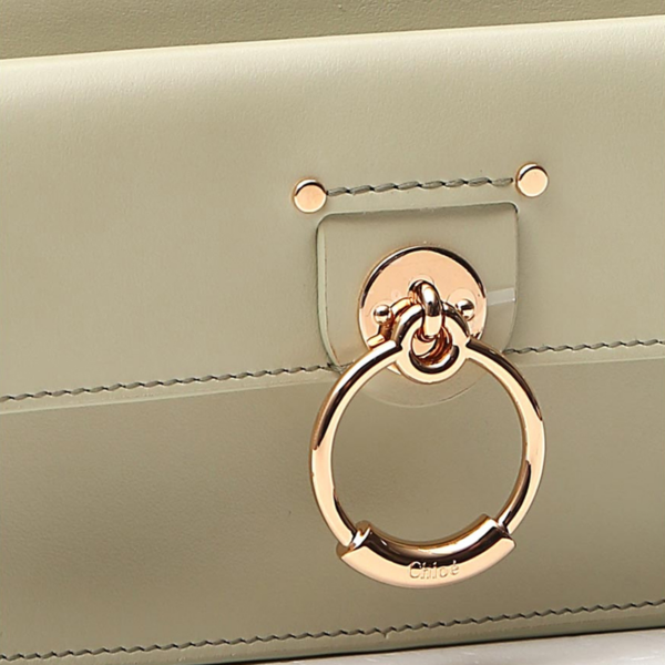 Túi Chloe Borsa Tess Mini In Green CHC20AP044A3738A - Ảnh 2