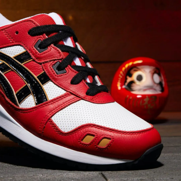 Giày Asics Gel Lyte 3 OG 'Red Daruma' 1201A180-600 - Ảnh 3