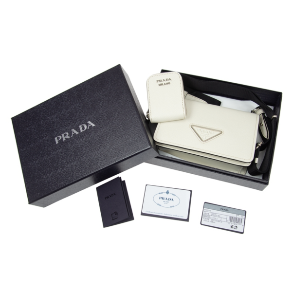 Túi Prada Pedro Saffiano Leather Mini Bag 1BD278-2EVU-F01Z9 - Ảnh 4