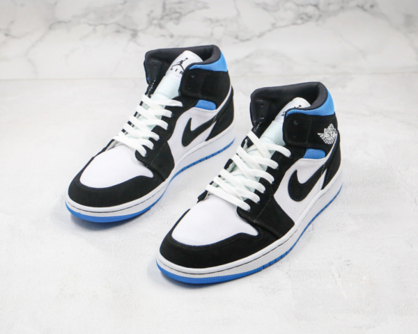 Giày Nike Wmns Air Jordan 1 Mid 'University Blue' BQ6472-102 - Ảnh 5