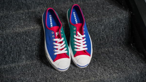 Giày Converse Jack Purcell Low 'Happy Camper Game Royal' 167922C - Ảnh 6