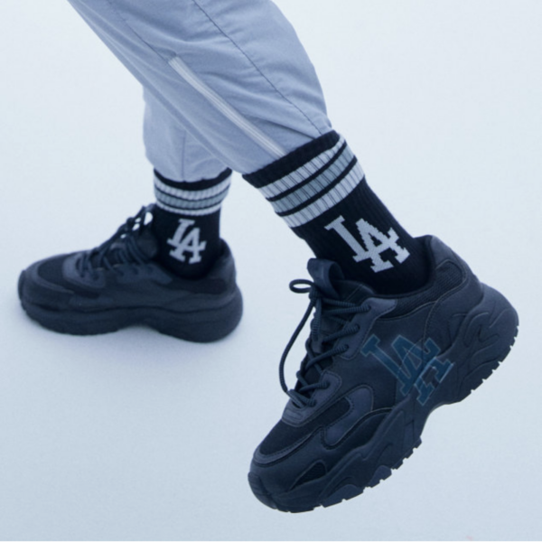 Giày MLB Big Ball Chunky LITE LA Dodgers 'Black' 32SHC3111-07L - Ảnh 2