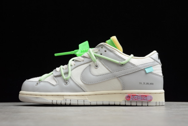 Giày Nike Off-White x Dunk Low 'Lot 07 Of 50' DM1602-108 - Ảnh 6