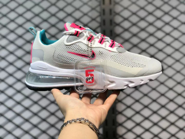 Giày Nike Air Max 270 'React White Pink' CZ1612-100 - Ảnh 6