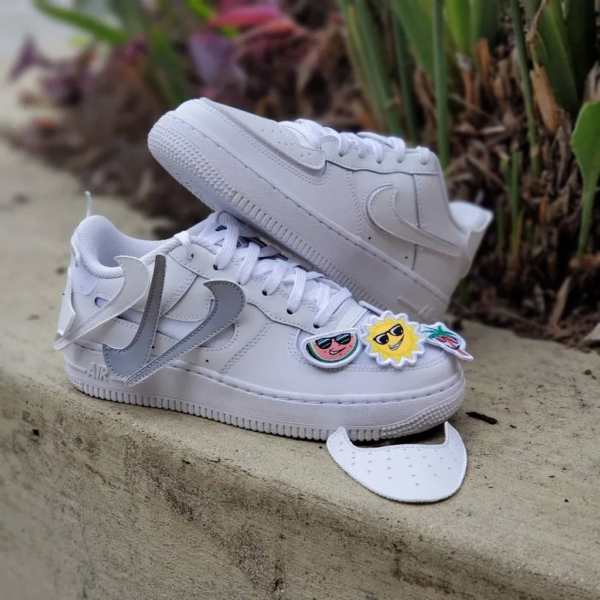 Giày Nike Air Force 1 GS 'White' DB2812-100 - Ảnh 3