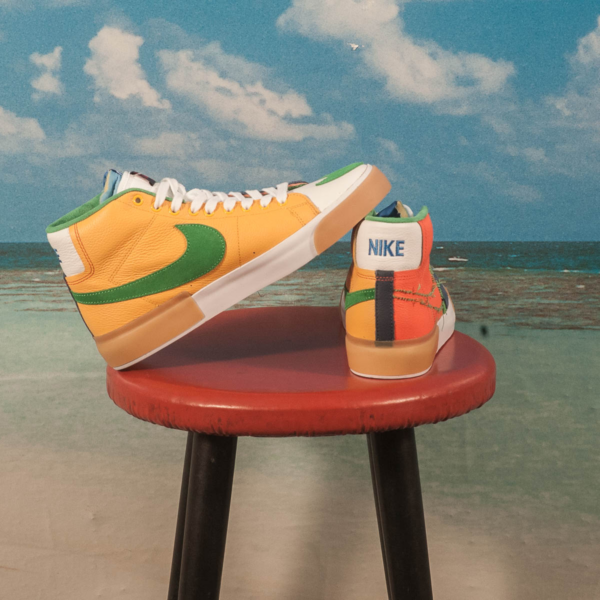 Giày Nike Zoom Blazer Mid Edge SB 'Multicolor' DA2189-800 - Ảnh 14