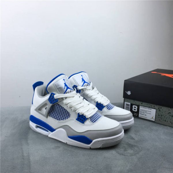 Giày Nike Air Jordan 4 Retro 'Military Blue' 2012 308497-105 - Ảnh 2