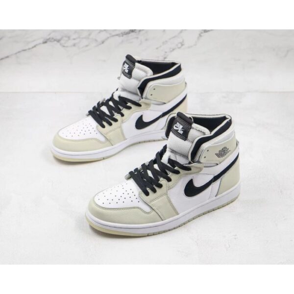 Giày Wmns Air Jordan 1 High Zoom Comfort 'Light Bone' CT0979-002 - Ảnh 6