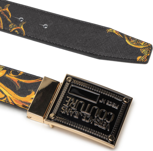 Thắt lưng Versace Men's Belt Black 71YA6F01-ZP056-G89 - Ảnh 3