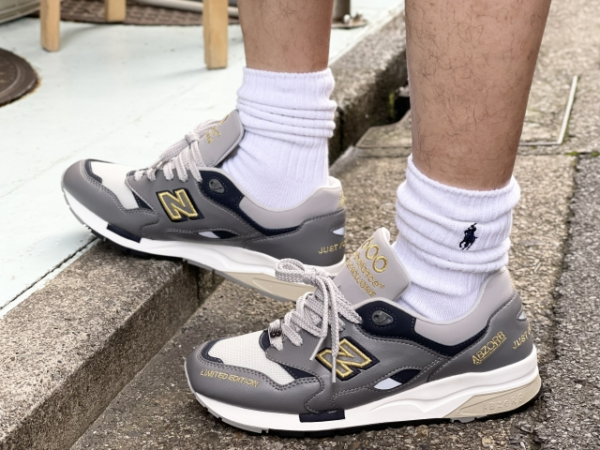 Giày New Balance 1600 Grey Lifestyle Shoes CM1600LE - Ảnh 6