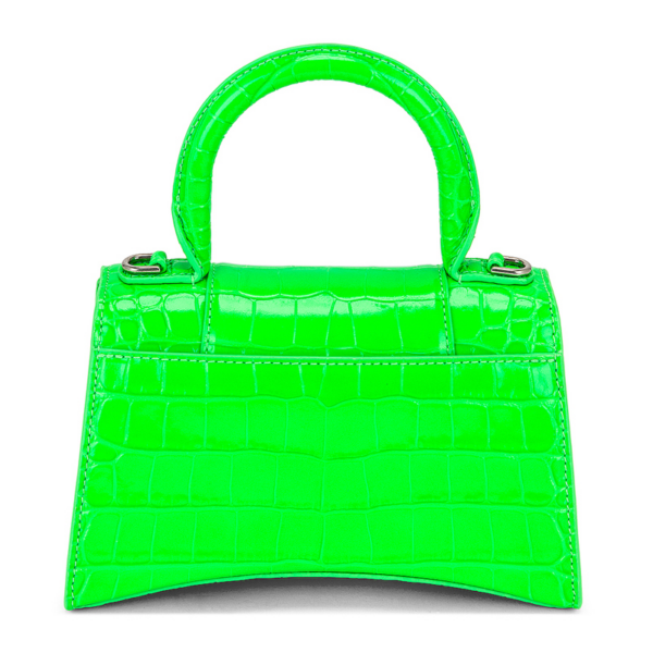 Túi Balenciaga Ladies XS Hourglass 'Fluo Green' 592833-1LR6Y-3810 - Ảnh 3