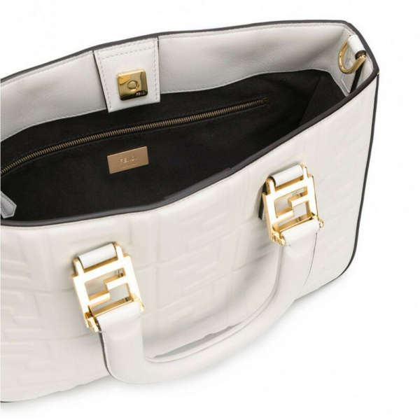 Túi Fendi Handbags Shoulder Bag 'White' 8BH367-A72V-F0QVL - Ảnh 5