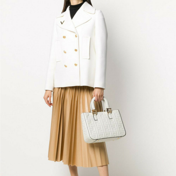 Túi Fendi Handbags Shoulder Bag 'White' 8BH367-A72V-F0QVL - Ảnh 2