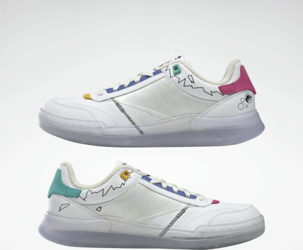Giày Reebok Club C Legacy x Jurassic Park 'Mr DNA' GY0856 - Ảnh 4