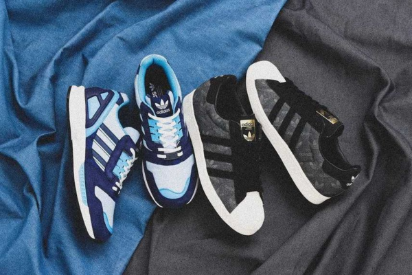Giày Adidas Atmos x Superstar 'Denim Pack Grey' GW3470 - Ảnh 3