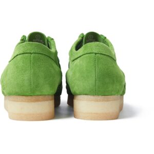 Giay Clarks x Supreme Woven Wallabee 'Green' 261-60848