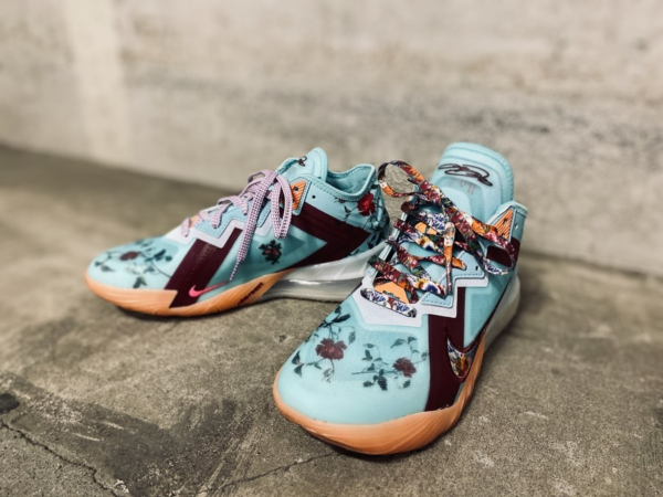 Giày Nike Mimi Plange x LeBron 18 Low 'Daughters' CV7562-400 - Ảnh 4
