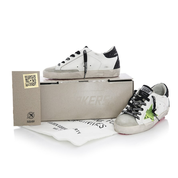 Giày Golden Goose Supper Star Snake 'White' GWF00102 F002498 81511 - Ảnh 5