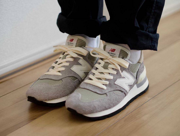 Giày New Balance 990v1 'Marblehead Incense' M990TA1 - Ảnh 3