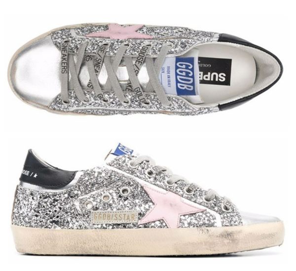 Giày Golden Goose Supperstar 'Metallic' GWF00103 F002528 70210 - Ảnh 4
