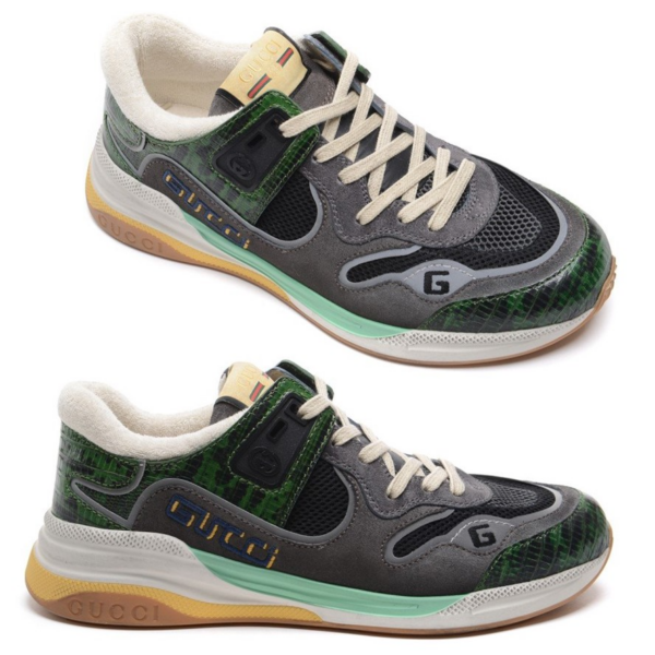 Giày Gucci Ultrapace 'Green Tejus Printed' 592345-1LH10-3175 - Ảnh 4