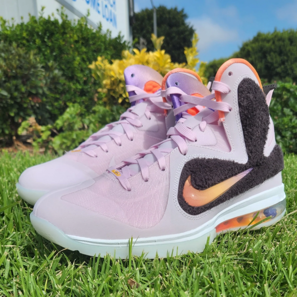 Giày Nike LeBron 9 'Regal Pink and Velvet Brown' DJ3908-600 - Ảnh 2