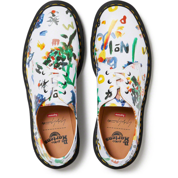Giày Dr Martens 1461 'Supreme Yohji Yamamoto White' 28010100 - Ảnh 2