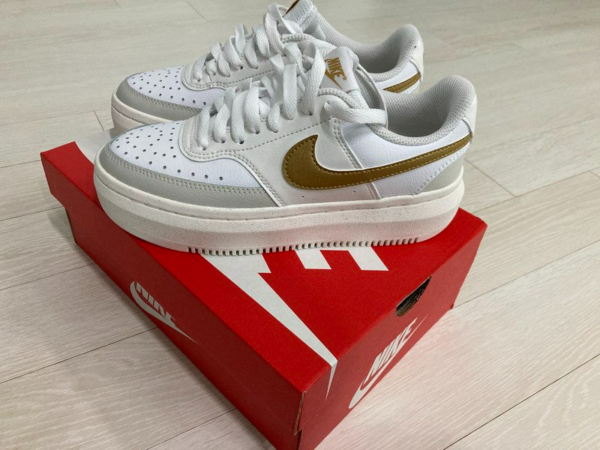 Giày Nike Court Vision Alta 'White' DZ5394-100 - Ảnh 7