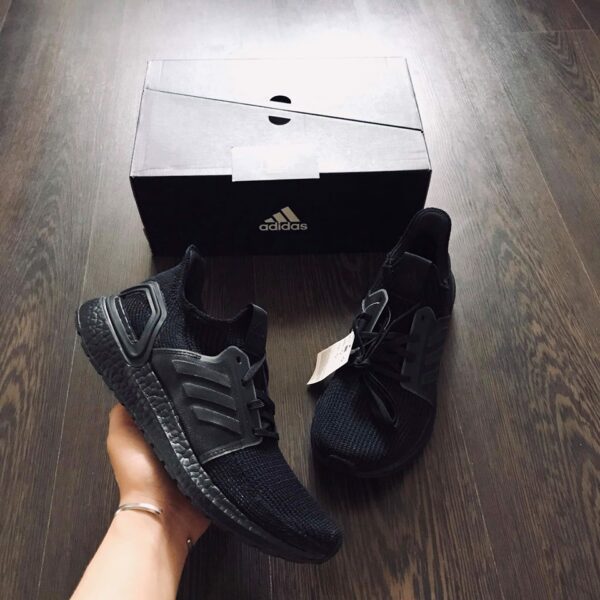 Giày Adidas Ultra Boost 2019 'Triple Black' G27508 - Ảnh 4