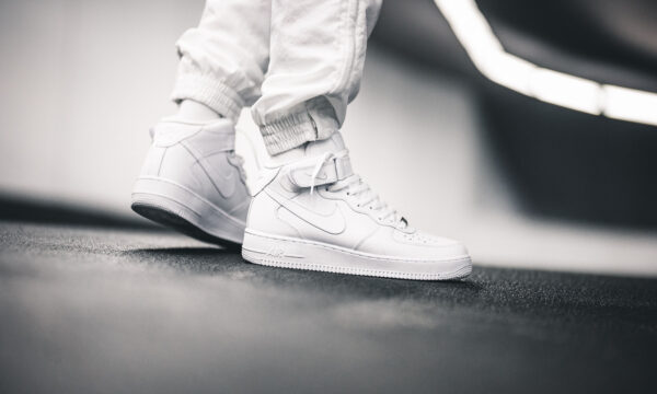 Giày Nike Air Force 1 Mid 'All White' 07 315123-111 - Ảnh 5