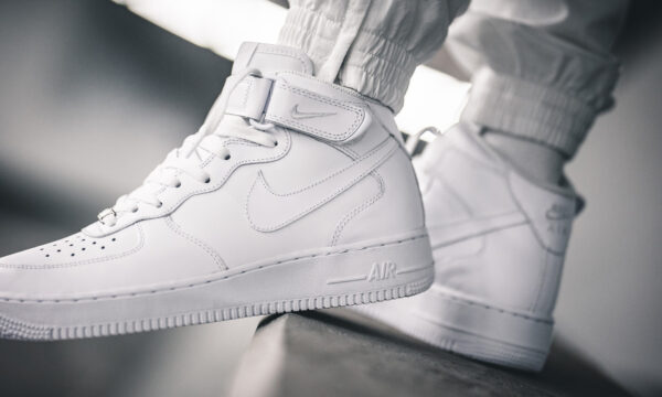 Giày Nike Air Force 1 Mid 'All White' 07 315123-111 - Ảnh 7