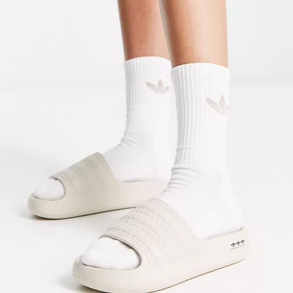 Dep Adidas Adilette Ayoon Slide 'Triple White' GV9536