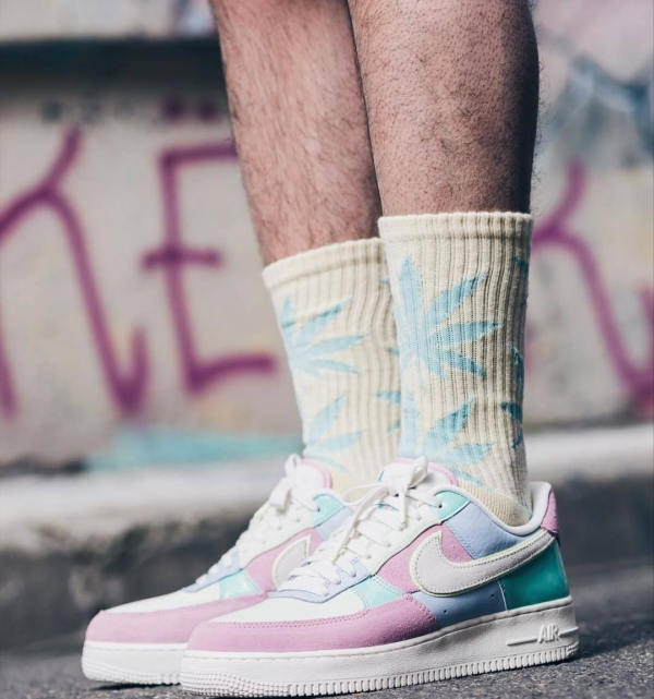 Giày Nike Air Force 1 Low 'Spring Patchwork' 2018 AH8462-400 - Ảnh 2