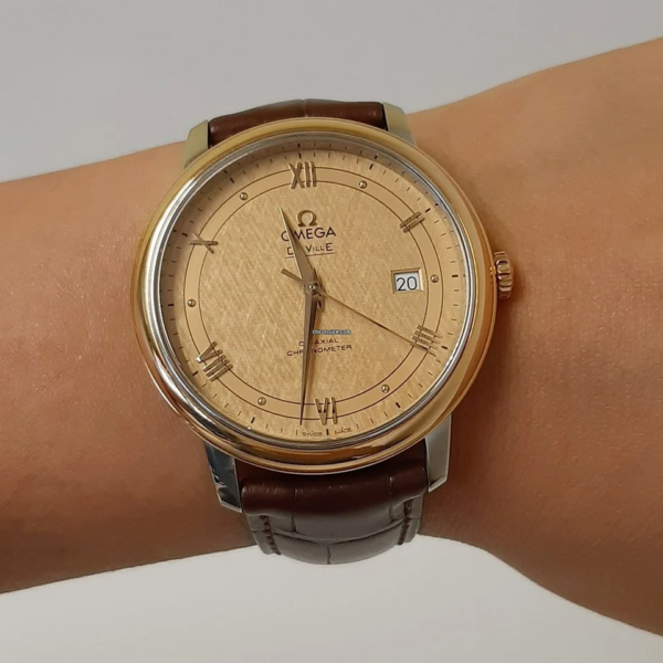 Đồng Hồ Omega De Ville Automatic 'Brown' 424-23-40-20-08-001 - Ảnh 2
