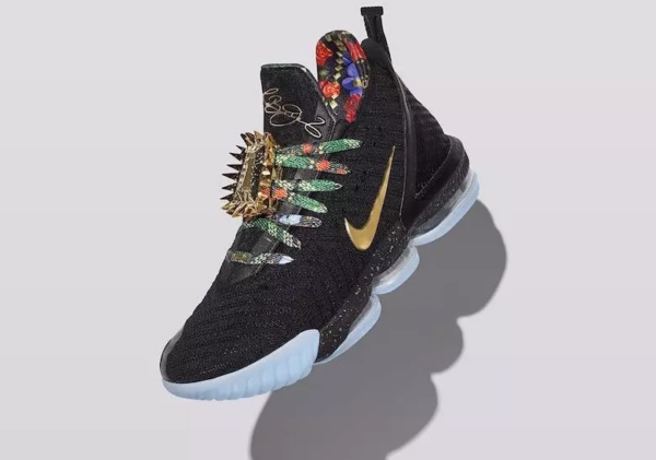 Giày Nike LeBron 16 KC 'Watch The Throne' CI1518-001 - Ảnh 6