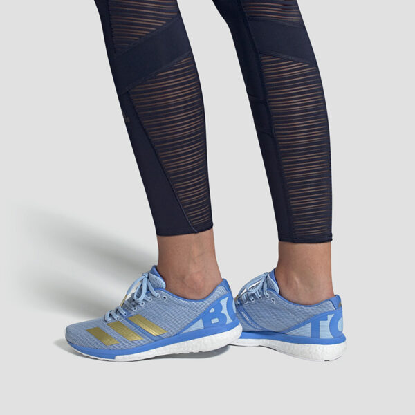 Giày Adidas Adizero Boston 8 Blue G28878 - Ảnh 4