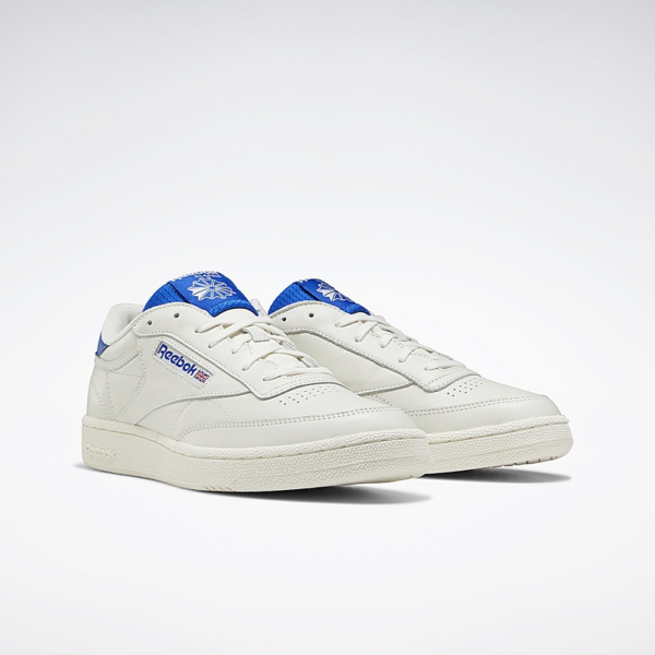 Giày Reebok Club C 85 MU 'Chalk Humble Blue' EF3252 - Ảnh 6