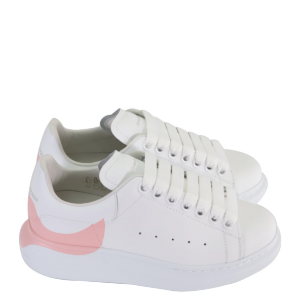 Giày Alexander McQueen Oversized Sneaker 'White Rose' - Ảnh 3