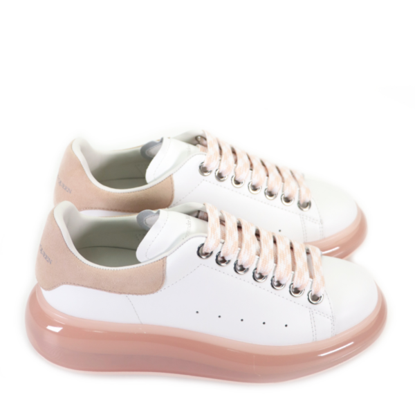 Giày Alexander McQueen Wmns Oversized Sneaker 'White Rose' 611698-WHXMA-9397 - Ảnh 2