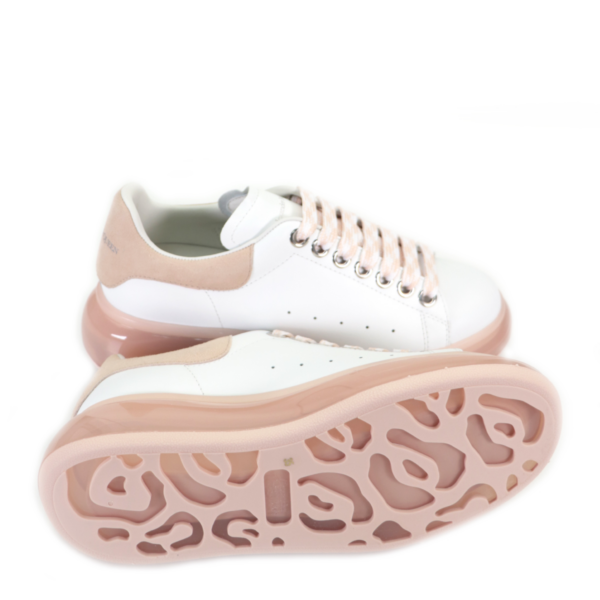 Giày Alexander McQueen Wmns Oversized Sneaker 'White Rose' 611698-WHXMA-9397 - Ảnh 4