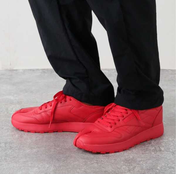 Giay Reebok Classic Leather Tabi x Maison Margiela 'Vector Red' H04866