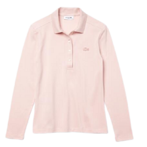 Áo Lacoste Women's 4-Button Slim Fit Long Sleeve Polo PF5464-20C-ADY
