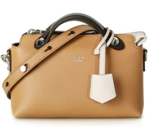 Túi Fendi 3Way Plain Leather Crossbody Logo Boston Duffles 'Beige' 8BL145-5QJ-F1FEQ