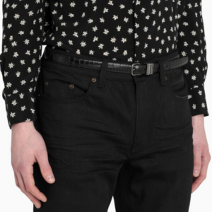 Alternative view of Thắt lưng Saint Laurent Schmaler Guertel Mit Me 649240-DZE0D-1000